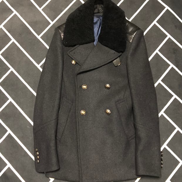 (새제품횡재가)티아이포맨 리얼양털 시어링 무스탕코트/몽클레어톰포드우영미