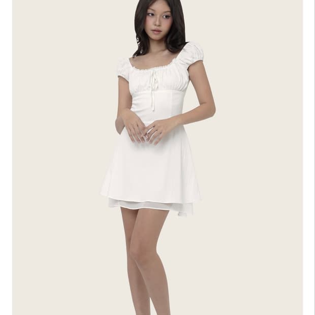 클리시어 Chloe ribbon dress M