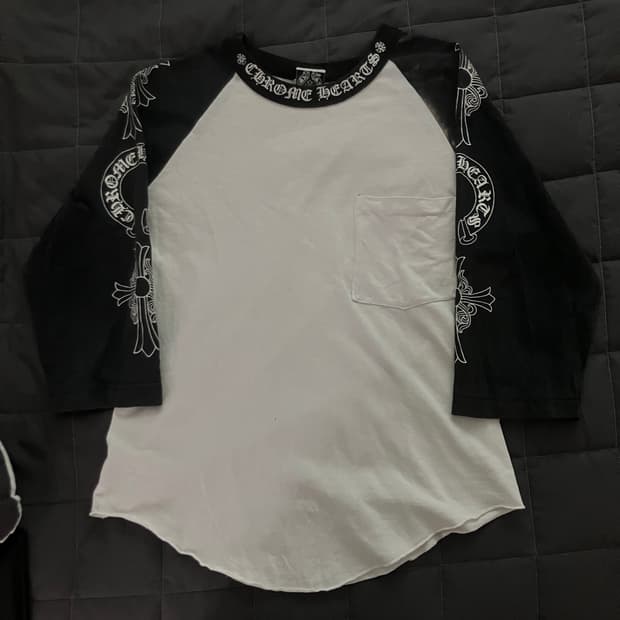 Chromehearts 90s 래글런 티셔츠