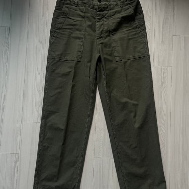 [3]Visvim 22ss Alda pants. Khaki