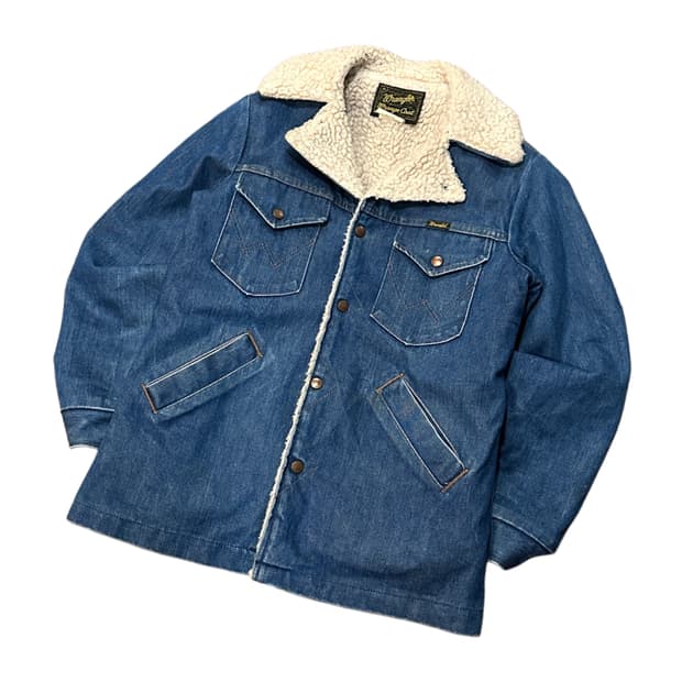 랭글러 70s 데님 쉐르파 자켓 (S) USA