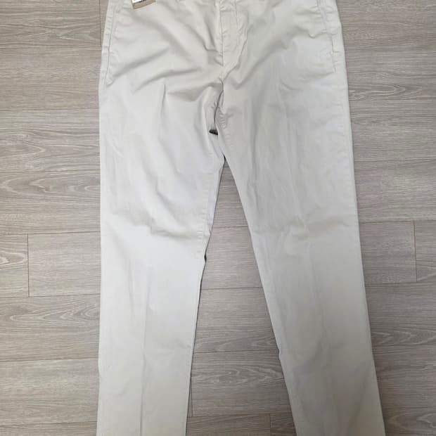 (새상품)마시모두띠 남성 바지 슬림핏 Beige EUR44, USA34