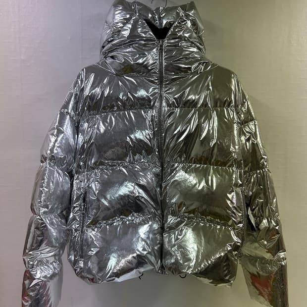 바콘 여성 실버 덕 다운