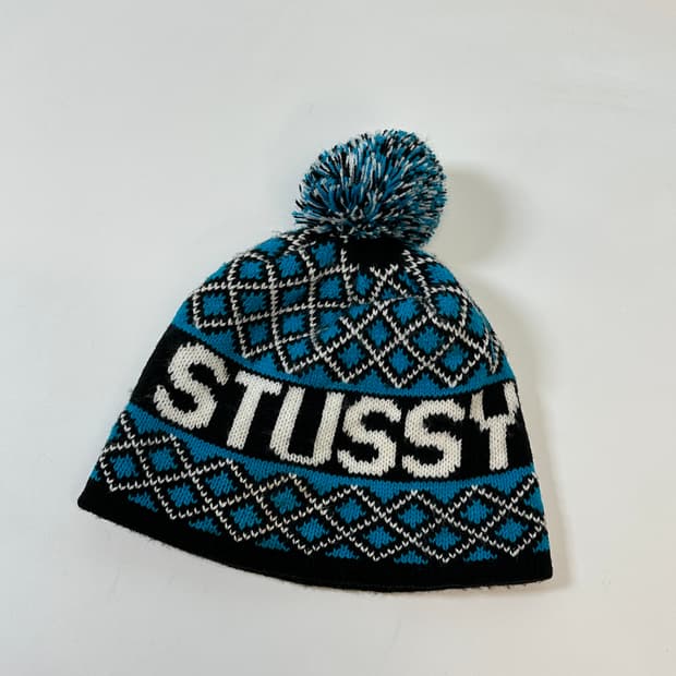 스투시 japan 니트 비니 