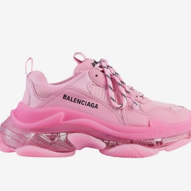 발렌시아가 트리플S 핑크 38