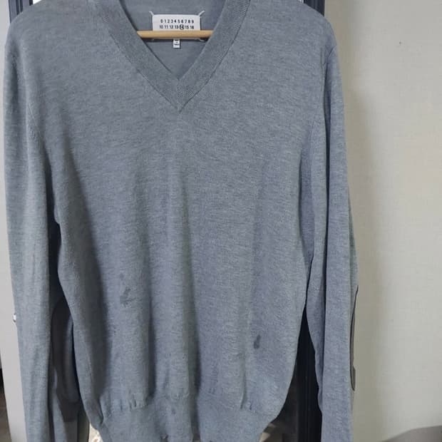 마르지엘라 엘보우 패치 니트