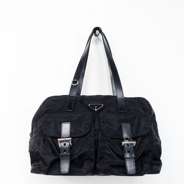 프라다 나일론 숄더백