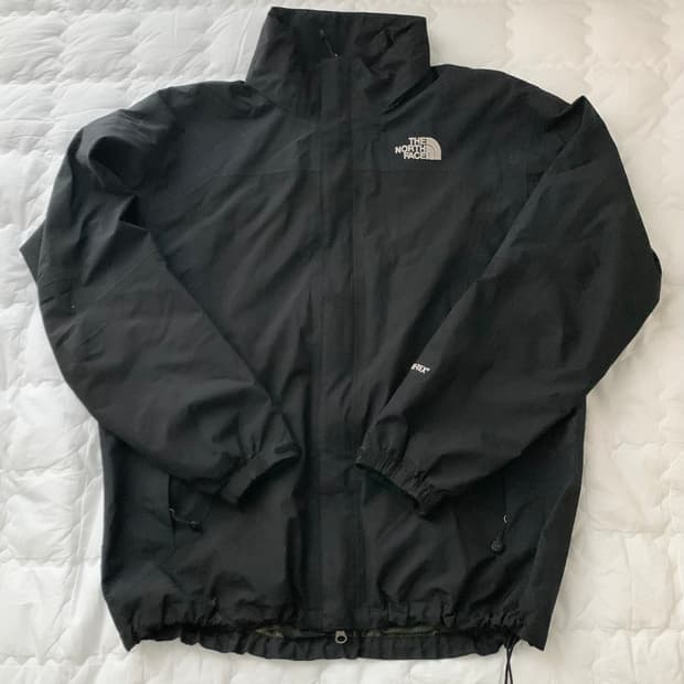 노스페이스 고어택스 바람막이 블랙 100 
