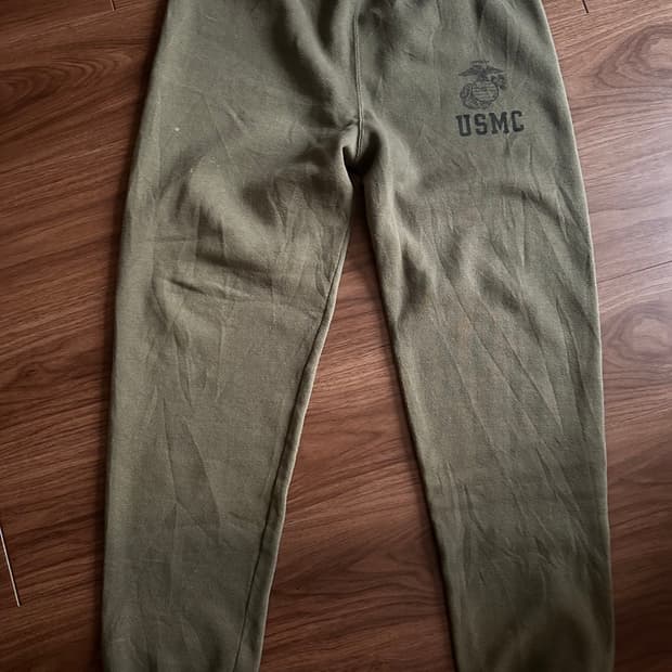 오리지날 soffe USMC 미군 해병대 pt 빈티지 스웻팬츠