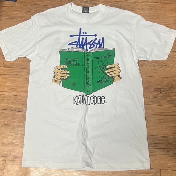 00 스투시 knowledge 티셔츠