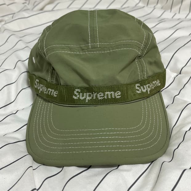 Supreme 슈프림 웨빙 캠프캡 22 f/w