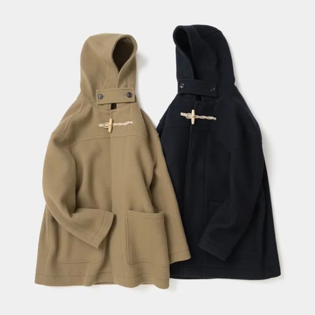 유니폼브릿지 oversized wool duffle coat 코트