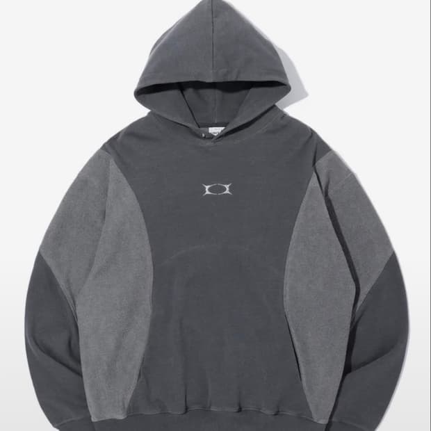 크리틱 후드티 INCISION PIGMENT HOODIE