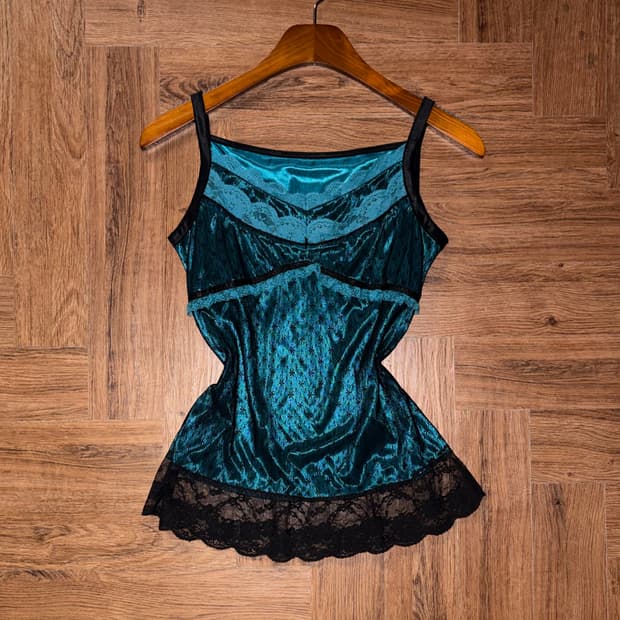 빈티지 레이스 슬리브리스