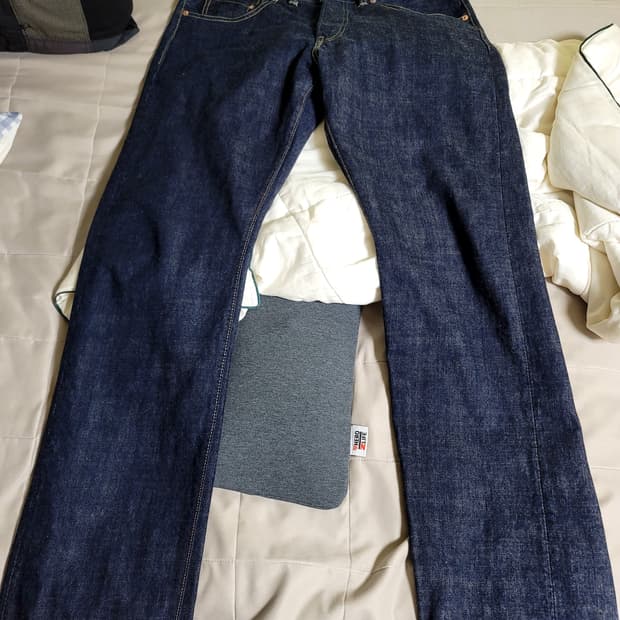 제라도 301exx 데님팬츠 36사이즈