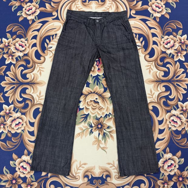 (30)JPN 랭글러 Wrangler 흑청데님팬츠