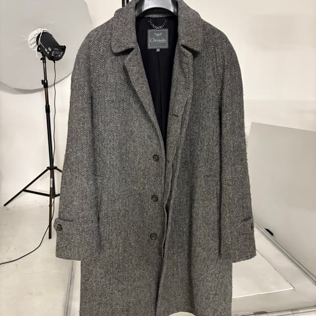 크리설리스 켄싱턴 숏 도네갈 트위드 그레이 42