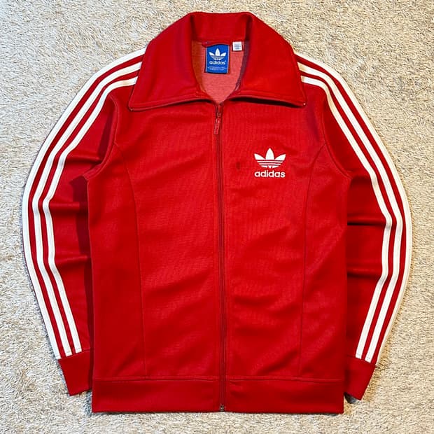아디다스 ADIDAS 유로파 트랙탑 져지 레드