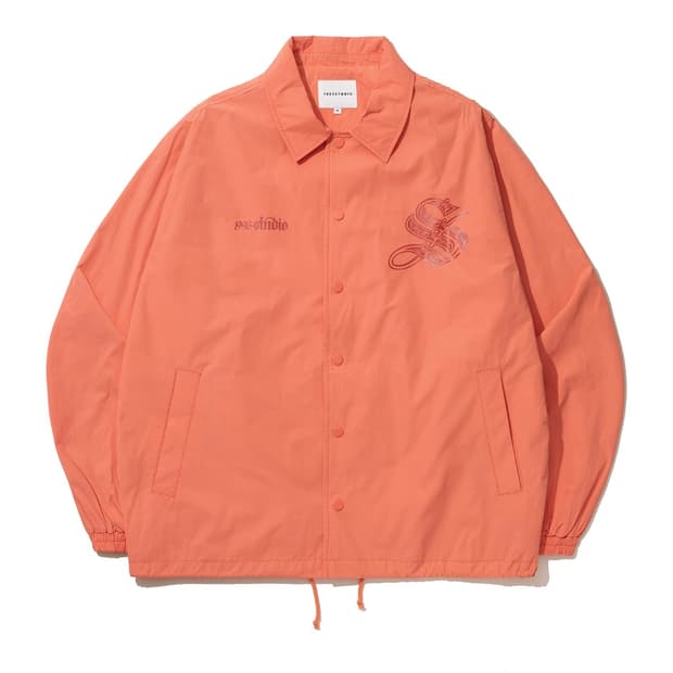 레코드 버튼 코치자켓