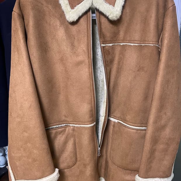 LOCLE 로클 (로우클래식) 브라운 스웨이드 무스탕 자켓