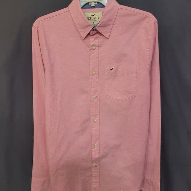 HOLLISTER 홀리스터 자수로고 남방 셔츠