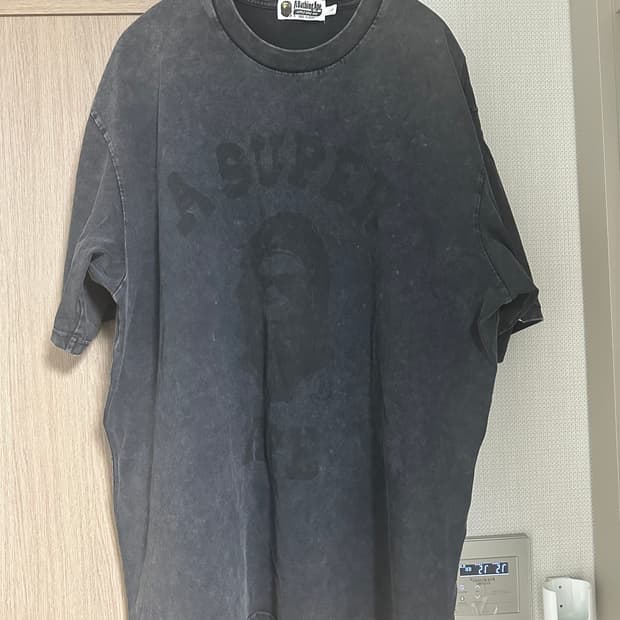 L 베이프 kid super 티셔츠