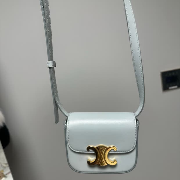 셀린느 트리옴페 미니 크로스백