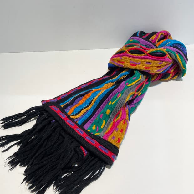 쿠지 케이블 목도리 A1414