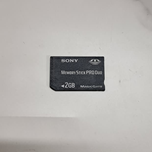 소니 메모리스틱 Pro Duo 2GB