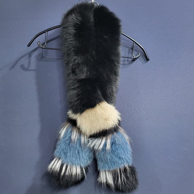 엣지 리얼 폭스 머플러