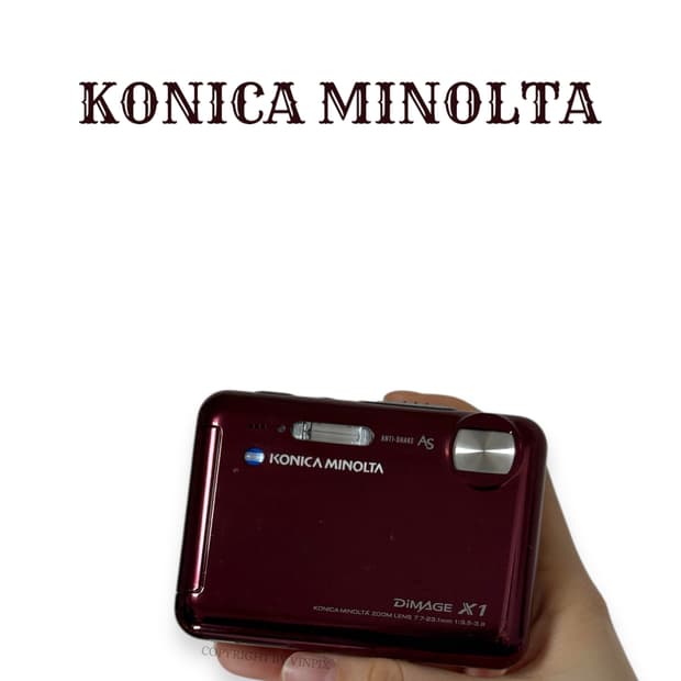코니카 미놀타 디미지 X1 빈티지 디지털 카메라 디카