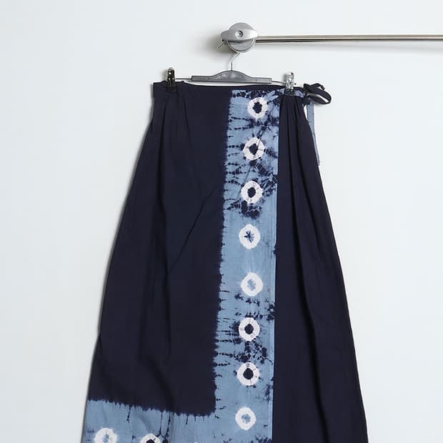 L'ESPRITDE C.S.P. Shibori Wrap Skirt (26