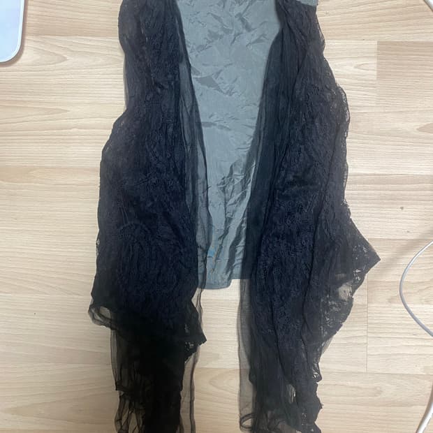 드레이프 가디건