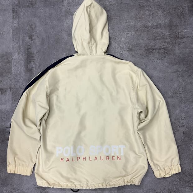90s 폴로 스포츠 랄프로렌 자켓 베이지