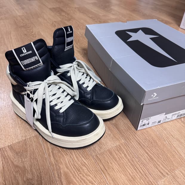 릭오웬스 컨버스 터포웨폰 팝니다 (280)