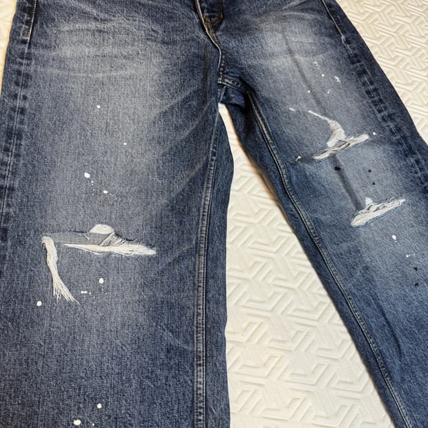 파프롬왓 Far vtg washed jean