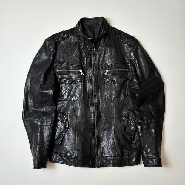 Selected 00's 이태리 양가죽 트러커 자켓 PN8550