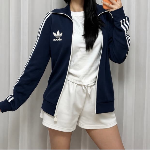 아디다스 파이어버드 트랙자켓 네이비 / 건호져지