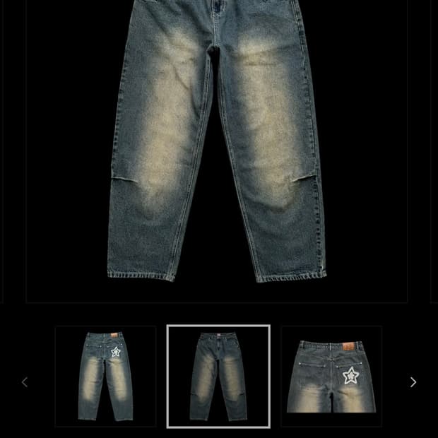 [30] 스타팀 WASHED STAR JEANS