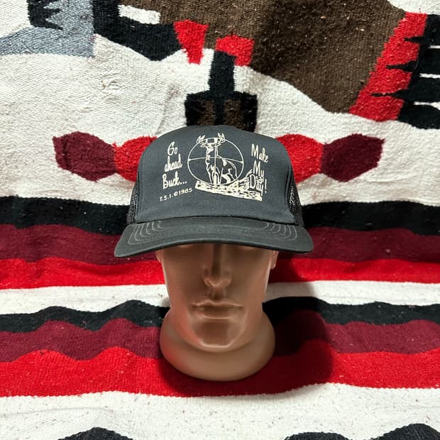 [빈티지] •Vintage Go Ahead Buck Trucker Cap