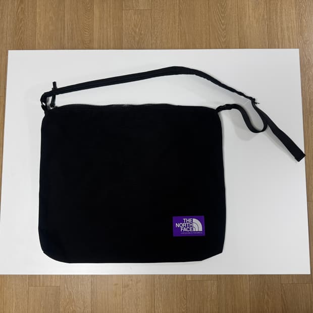 노스페이스 퍼플라벨 숄더백 블랙