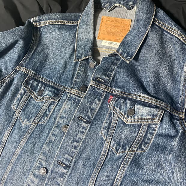 리바이스 데님자켓 L