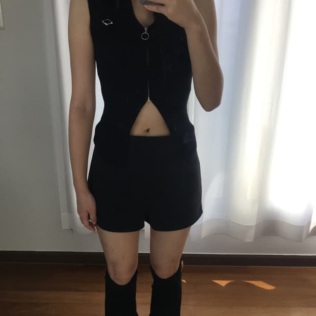 MSCHF Knitted two tone sleeveless