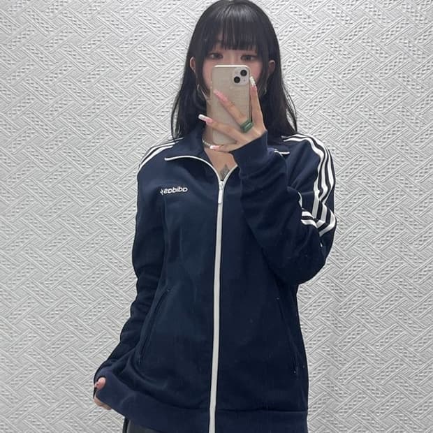 아디다스 베켄바우어 빈티지 캐주얼 져지 집업 100 C12543