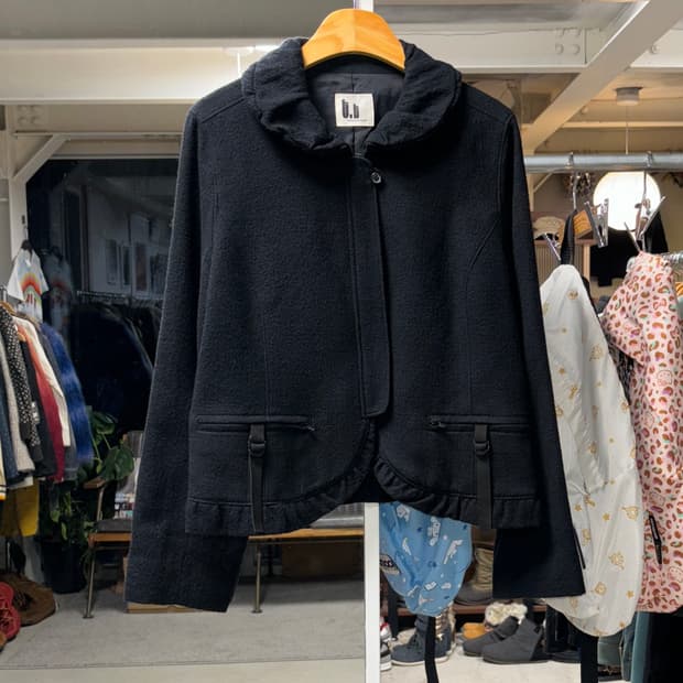 센소유니코 t.b 울 집업 자켓