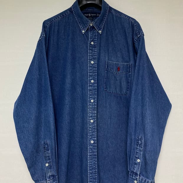 1992년 POLO RALPH LAUREN DENIM SHIRT OG