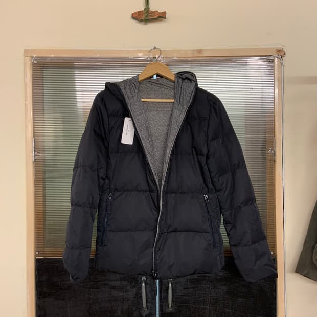 빈티지 리버시블 패딩