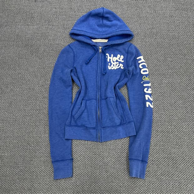 홀리스터 딱붙 후드집업