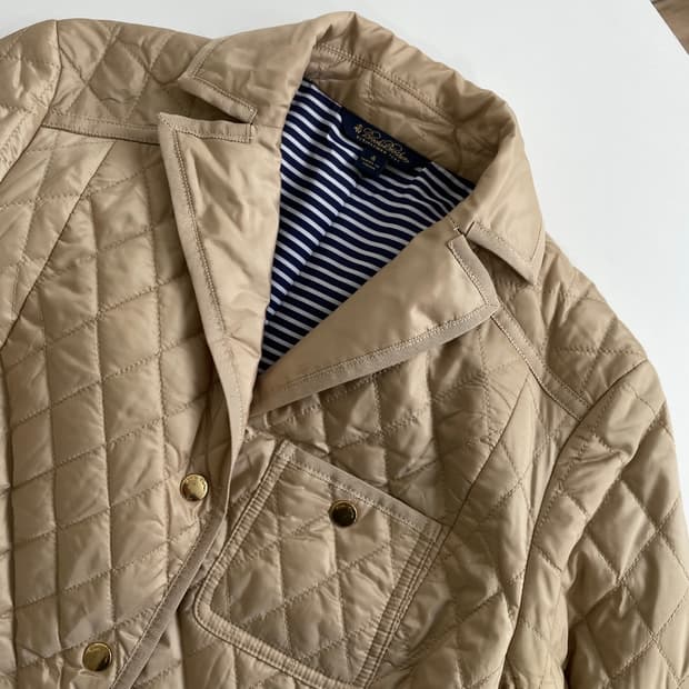 브룩스 브라더스 금장 퀼팅 자켓