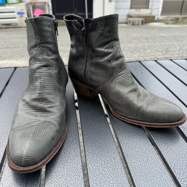 lizard skin부츠 260